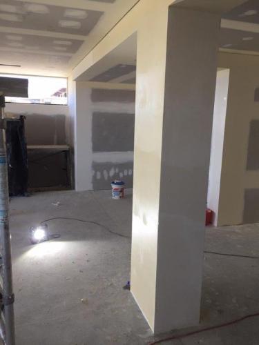 plasterboard suspended ceiling Bulkhead P50 shadow line Perth